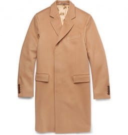 Gucci Single-breasted Lightweight Wool Overcoat