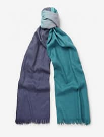Paul Smith Shoes & Accessories Ombre Wool And Silk-blend Scarf