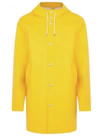 Stutterheim Stockholm Yellow Rubberised Raincoat