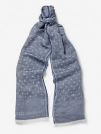 Dolce & Gabbana Polka-dot Woven Scarf