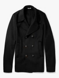 Tomas Maier Wool-blend Peacoat