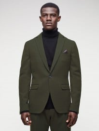 Jigsaw Subalpino Wool Cotton Twill Slim Jacket
