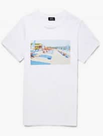A.p.c. Printed Cotton-jersey T-shirt