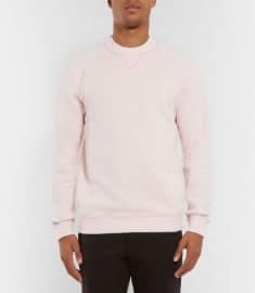 Hentsch Man Washed Cotton-jersey Sweater