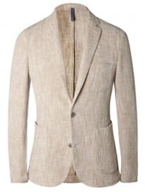 Incotex Sand Slim-fit Woven Cotton-blend Blazer