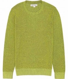 Reiss 1971 Wigmore Crew Neck Jumper Absinth/citrus