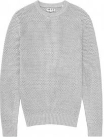 Reiss Blade Honeycomb Weave Jumper