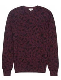 Reiss Church Printed Lightweight Jumper