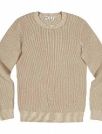 Reiss Jay Mid Weight Waffle Jumper Oatmeal