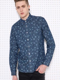 Shore Leave Chambray Floral Shirt