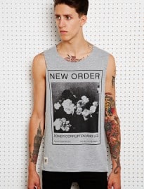 Worn By New Order Raw-cut Tank