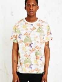 Worland Palm Tee In Ecru