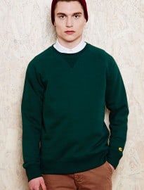 Carhartt Chase Sweater In Green