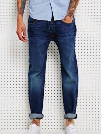 Levis 501 Hook Washed Jeans In Blue