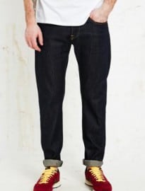 Edwin Ed-55 Unwashed Rainbow Selvedge Jeans In Blue