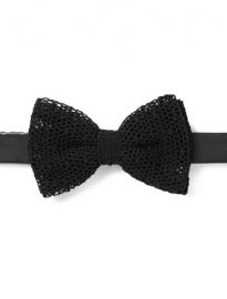 Marwood Cotton-mesh Bow Tie