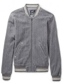 Grayers Russell Herringbone Cotton Bomber Jacket
