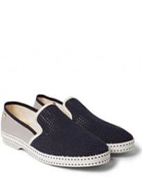 Rivieras Cotton Mesh Slip-on Shoes