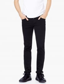 He By Mango Slim-fit Black Partrick Jeans