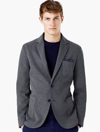 He By Mango Textured Unstructured Blazer