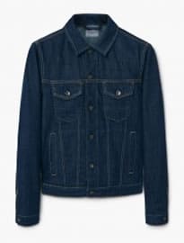 He By Mango Dark Denim Jacket