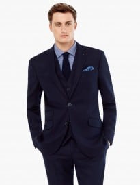 He By Mango Slim-fit Wool Suit