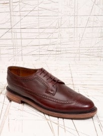 Florsheim Veblen Wine Leather Brogues