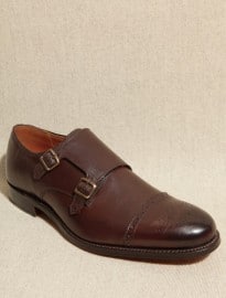 Grenson Ellery Brown Monk Brogues