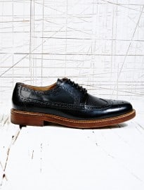 H By Hudson Callaghan Brogues In Black