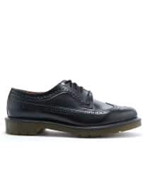Dr. Martens Brouge Black Leather Wingtip Shoe
