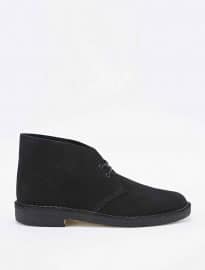 Clarks Desert Boots In Black