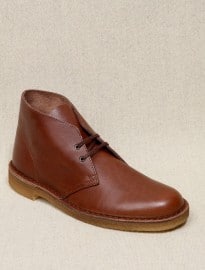 Clarks Originals Brown Leather Desert Boots