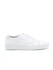 Garment Project Leather Trainers In White