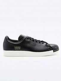 Adidas Adidas Superstar 80s Clean Trainers In Black