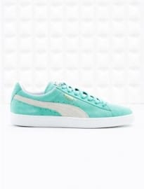 Puma Classic Suede Trainers In Mint