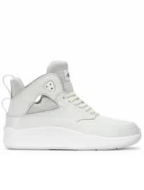 Article No White Python Effect Leather Hi-top Trainers