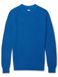 Hardy Amies Hopkins Ribbed-knit Cotton Sweater