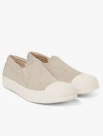 Rick Owens Cap-toe Calf Hair Sneakers