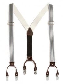 Topman Striped Elastic Braces