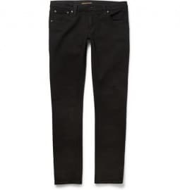 Nudie Jeans Tight Long John Slim-fit Organic Dry-denim Jeans