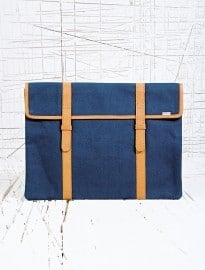 Sandqvist Sinclair 13 Inch Macbook Sleeve In Navy