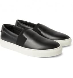 Balenciaga Leather Slip-on Sneakers