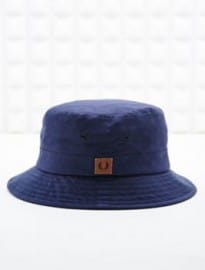 Fred Perry Bucket Hat In Blue