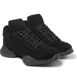 Rick Owens + Adidas Suede Sneakers