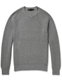 Marc By Marc Jacobs Ribbed Cotton And Wool-blend Sweater