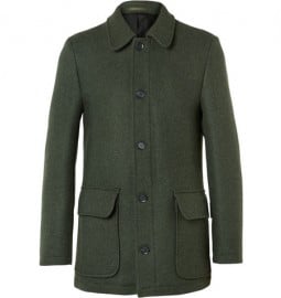 Several Lorne Slim-fit Wool-blend Coat