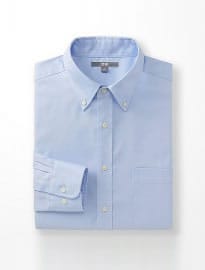 Uniqlo Men Easy Care Oxford Long Sleeve Shirt