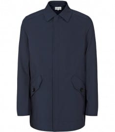 Reiss Ivington Fly Front Jacket Navy