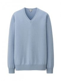 Uniqlo Men Cashmere V-neck Sweater