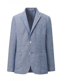 Uniqlo Men Linen Cotton Jacket